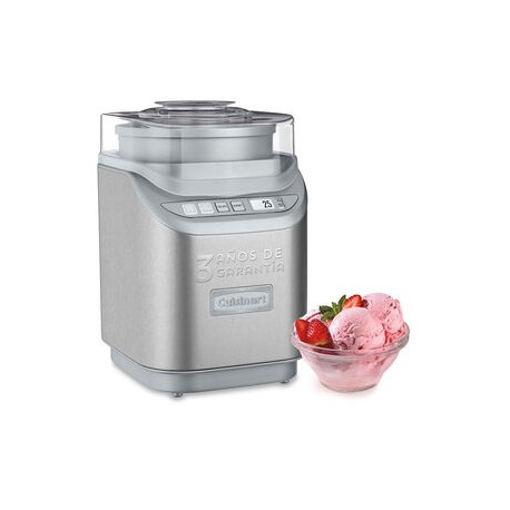 Máquina De Helado Programable De Acero 2l Cuisinart ICE-70P1